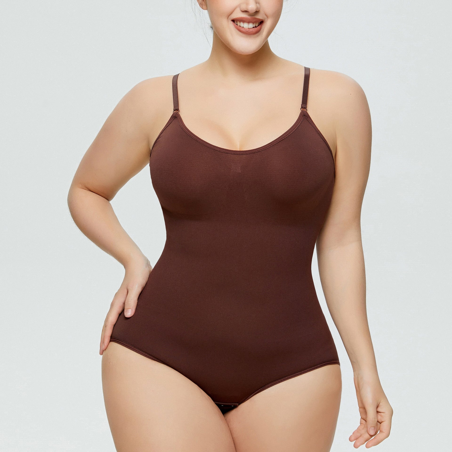 Plus Size Women's Shapewear Bustier Underwear Slimming Body Postpartum Waist Trainer Abdominal Shaping Bodysuit