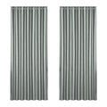 Artiss 2X Blockout Curtains Eyelet 240x230cm Grey Shine
