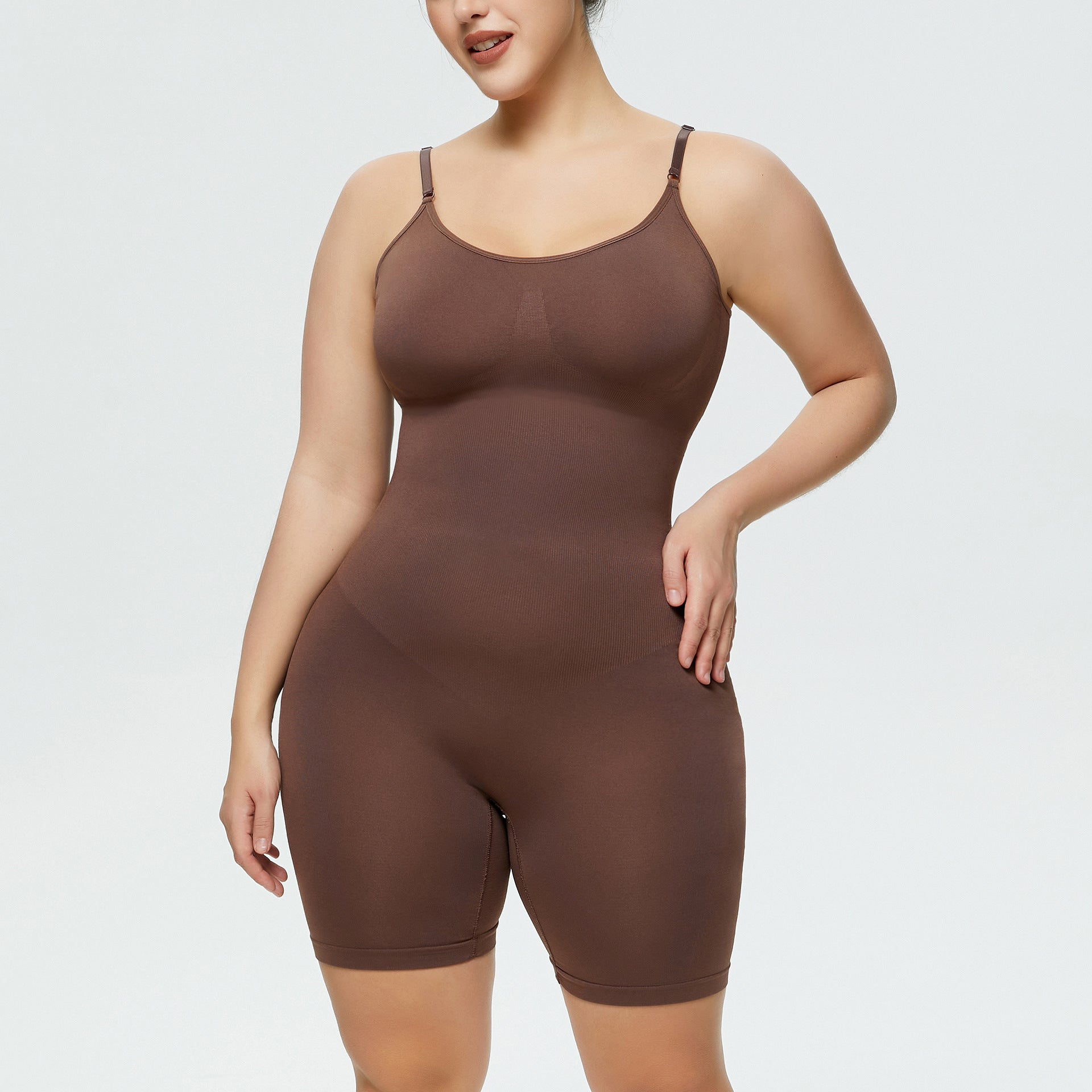 Plus Size Women's Shapewear Bustier Underwear Slimming Body Postpartum Waist Trainer Abdominal Shaping Bodysuit