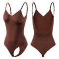Style Backless Waist Trainer Thong Bodysuit for Women, Butt Lifting Shapewear, Plus Size, Sexy Backless Underwear, Body Shaping Base Layer