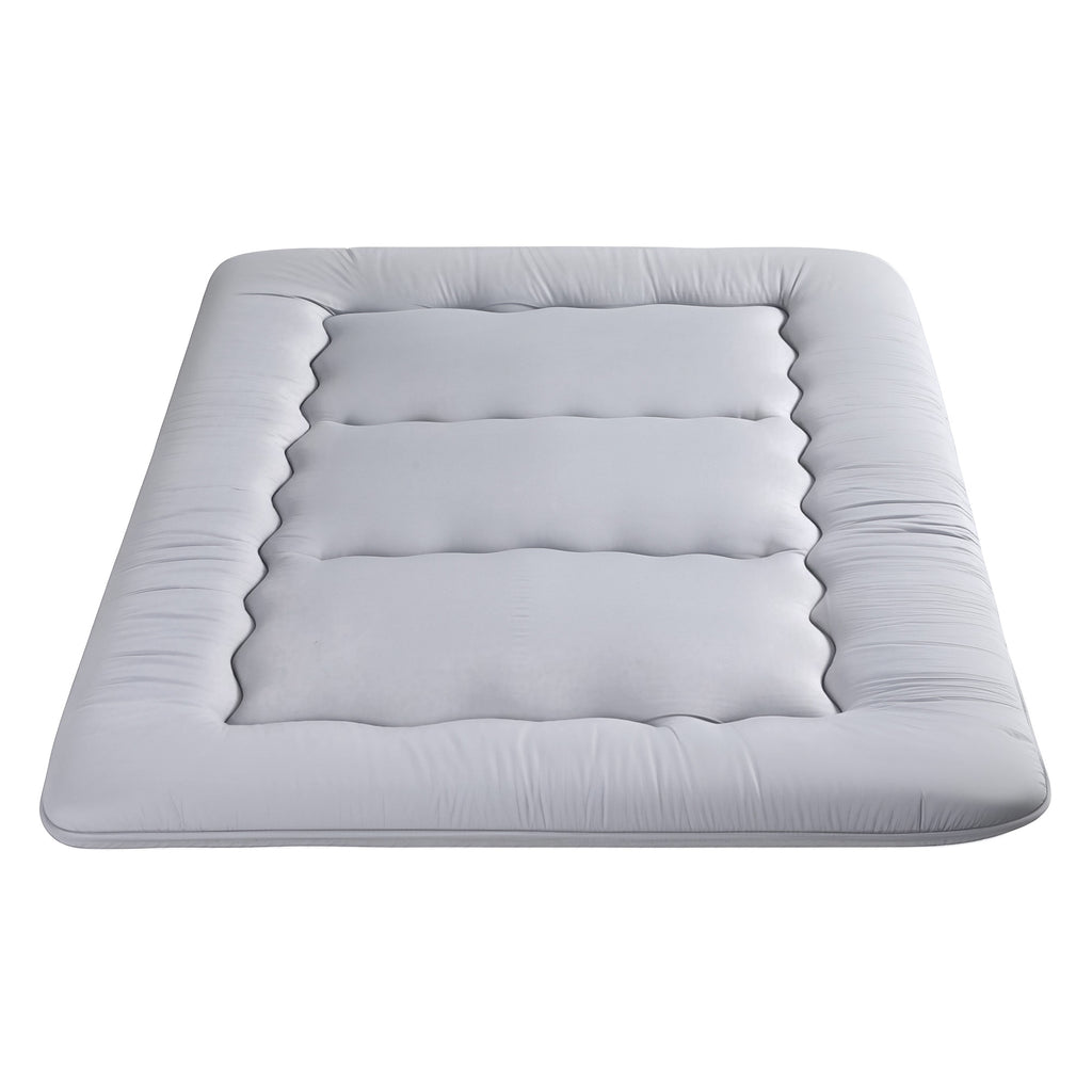 Giselle Bedding 10cm Japanese Floor Mattress Foldable Futon Mattress Washable Cover Straps