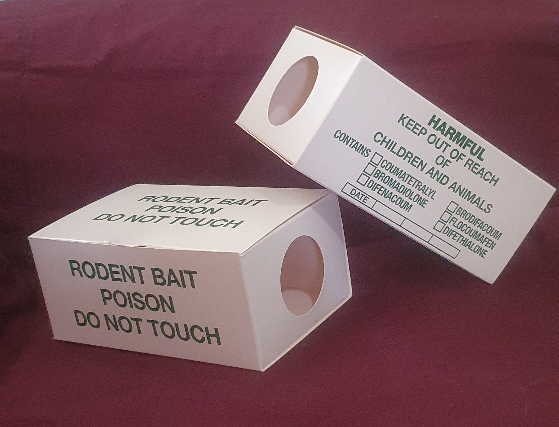 Cardboard Bait Station