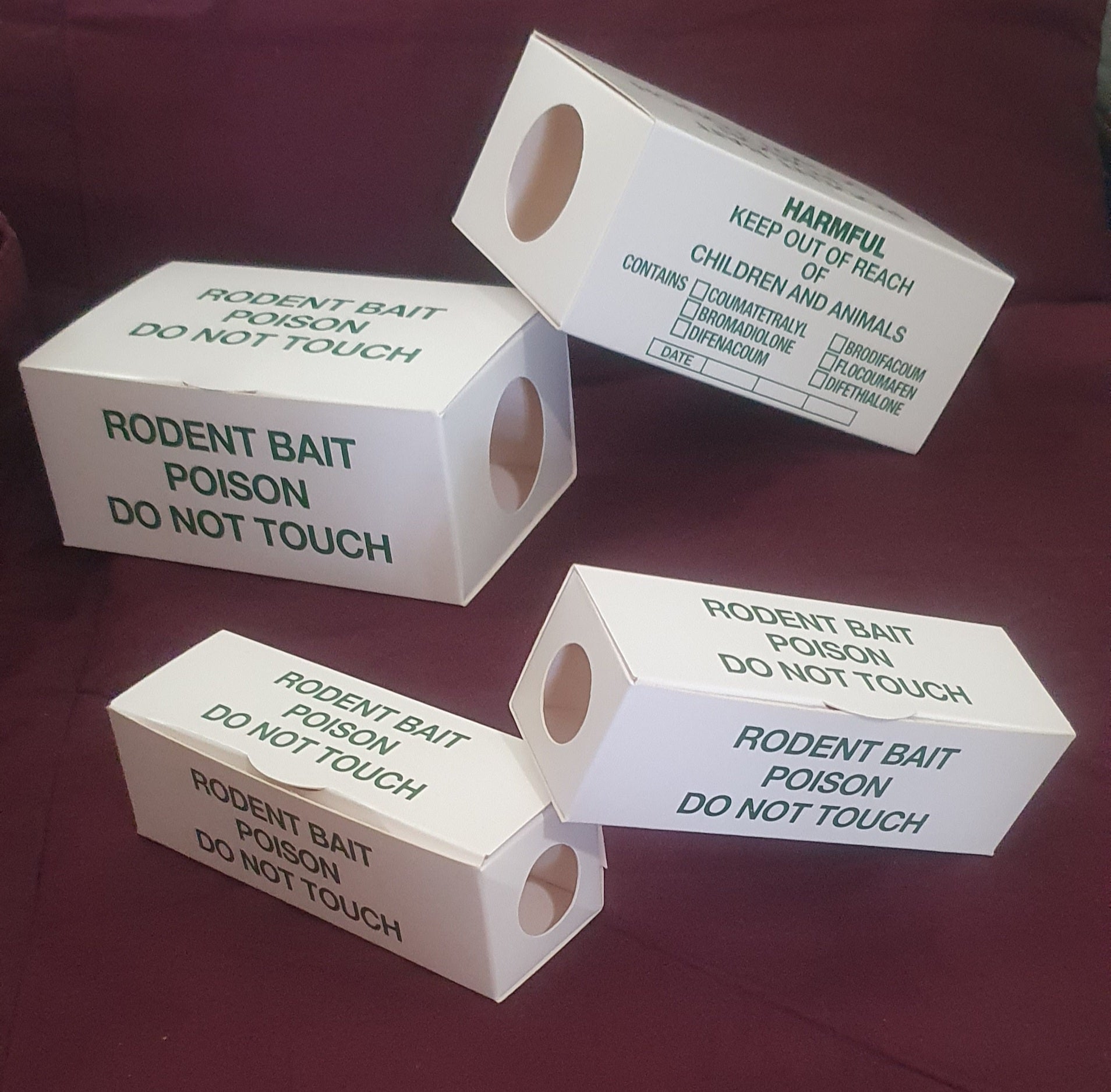 Cardboard Bait Station