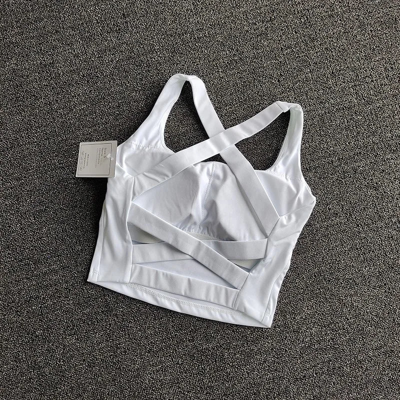 Women Sports Bra Top Push Up Fitness Yoga Bra Underwear Sport Tops for Women Breathable Running Vest Bralette Gym Wear Female