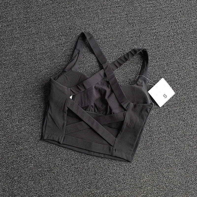 Women Sports Bra Top Push Up Fitness Yoga Bra Underwear Sport Tops for Women Breathable Running Vest Bralette Gym Wear Female