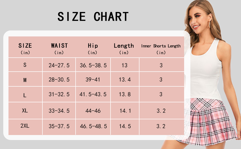 Women's Tennis Skirt with Pockets & Built-in Shorts – High-Waisted Golf Running Skort for Active Lifestyle, Sporty Fitness Wear (blue,L)