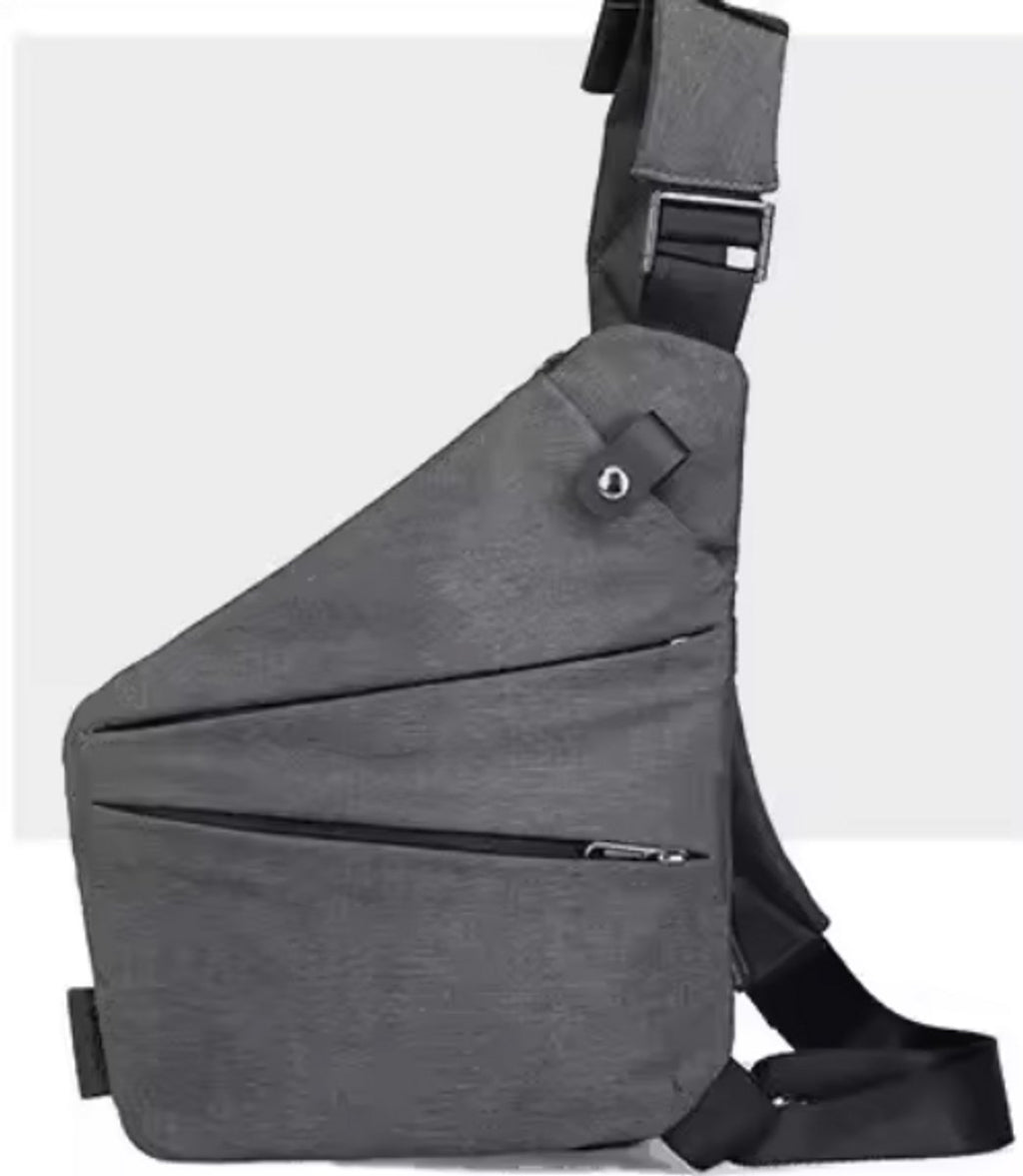 Anti-theft travel bag, small messenger bag, shoulder bag, lightweight backpack, casual chest bag with single strap for travel, sports, walking, cycling