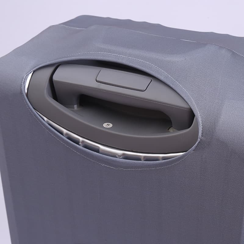 Elastic Scratch Resistant Travel Luggage Cover for Suitcase, with Gray Protective Cover, compatible with Travel Trolley Case, S (18-20 inch)