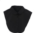 Loose blouse collar black