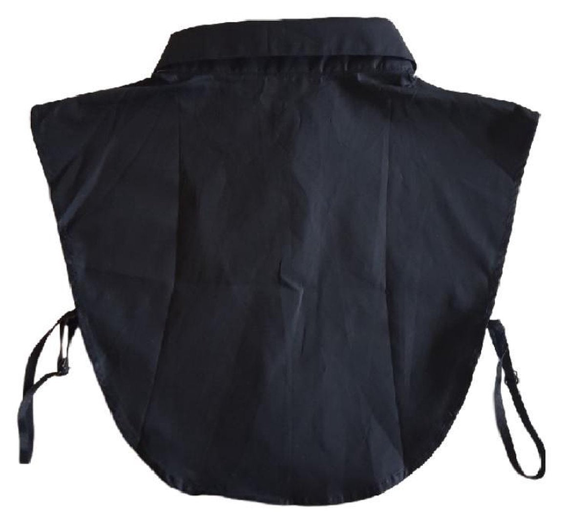 Loose blouse collar black