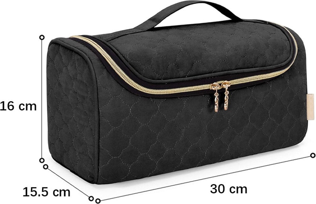 Travel Case Suitable for Dyson Hair Dryer - Hair Styler Storage Pouch - Straightener Attachment Travel Bag - With Compartments for Dyson Accessories - Hair Curler Accessories - Women's Toiletry Bag - Storage Bag - Travel Bag - Travel Pouch - Organizer - B