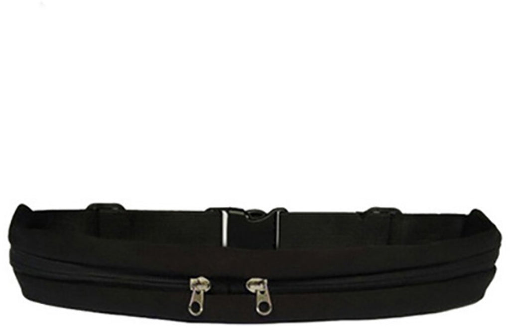 Running Belt - Phone - Running Belt - Men and Women - Running Phone Holder for Race, Jogging, Marathon - For 6.5” Mobiles - Black - One Size