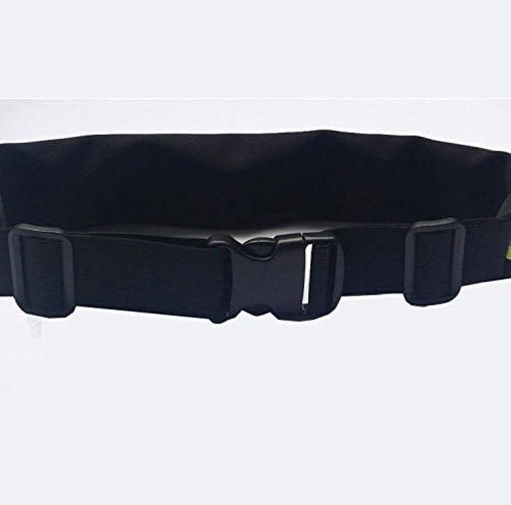 Running Belt - Phone - Running Belt - Men and Women - Running Phone Holder for Race, Jogging, Marathon - For 6.5” Mobiles - Black - One Size