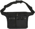 Hairdresser's Bag - Hairdresser's Belt Bag - Hairdresser's Scissor Bag - Canvas - 34*18 cm - For combs, clips - Black