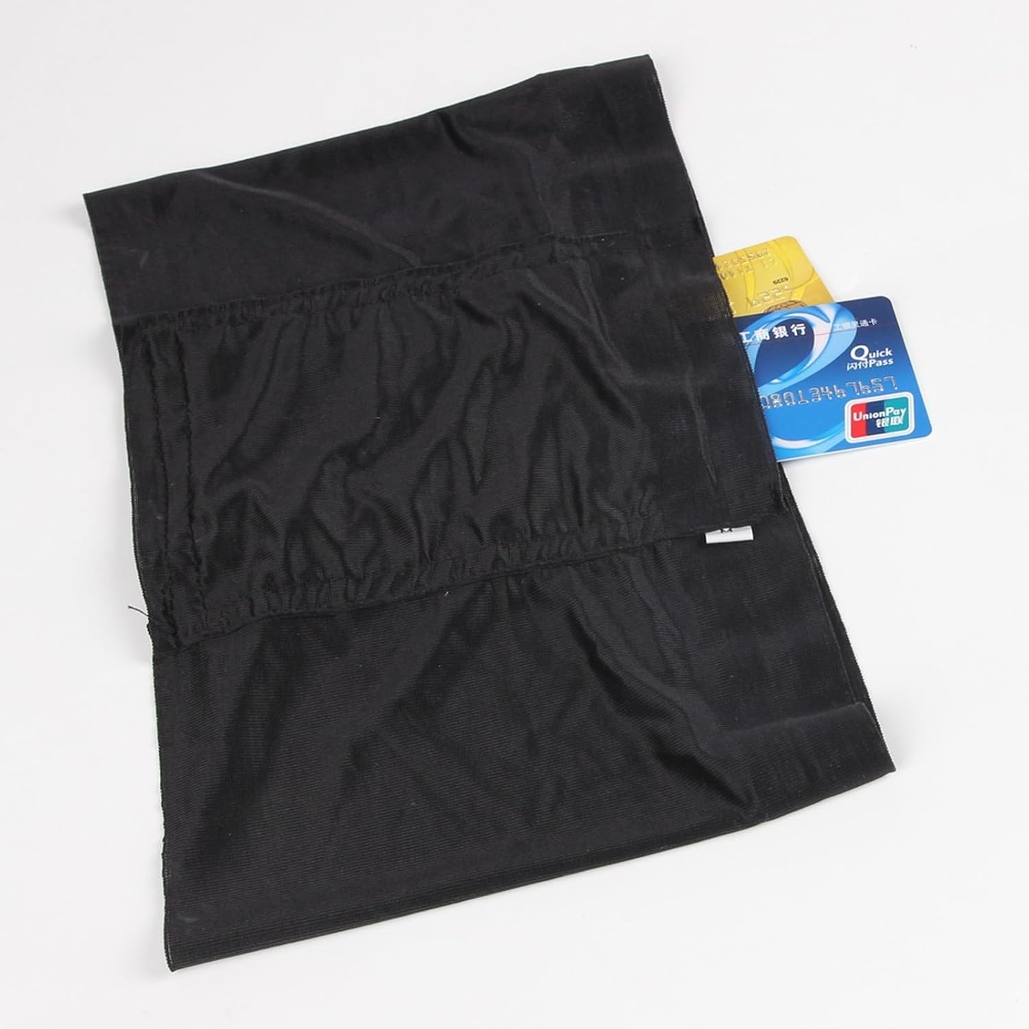 Thigh Sock Strap,Anti-Slip Phone and Credit Card Holder - Thicken Women Thigh Garter Purse for Phone Security
