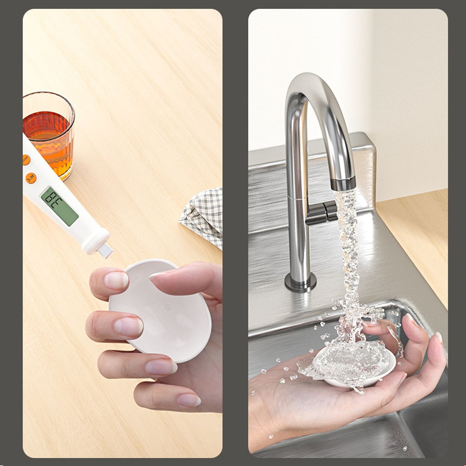 LGCASL White Weighable Spoon 2 in 1 Electronic Kitchen Scale Lcd Digital Measuring Flour Digital Spoon Scale Kitchen Tool Forfood 20.5*5.8*1 I