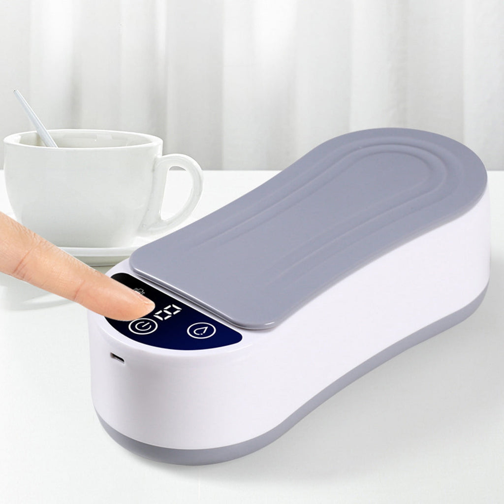 Professional Ultrasonic Cleaner Timer, Ultrasonic Jewelry Cleaner, Portable Jewelry Cleaner Machine, Ultrasonic Retainer Cleaner for Glasses Jewelry