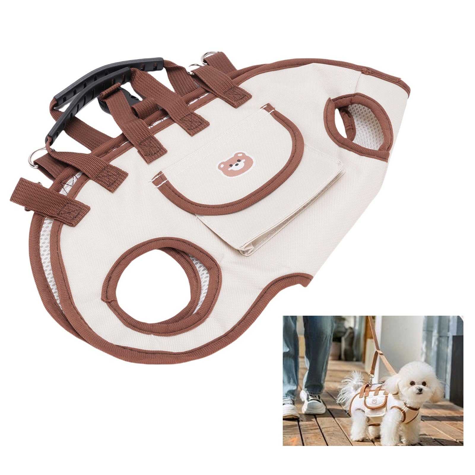 Compact and comfortable pet carrier designed for small dogs and cats