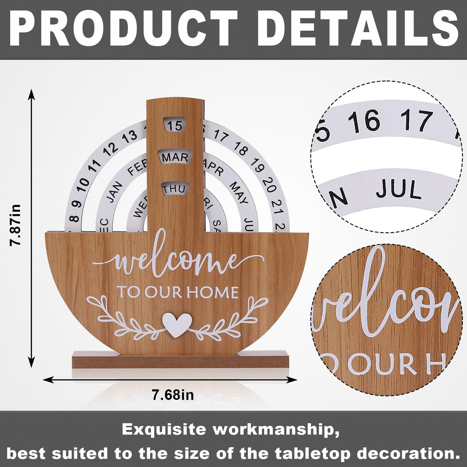 Wooden Calendar