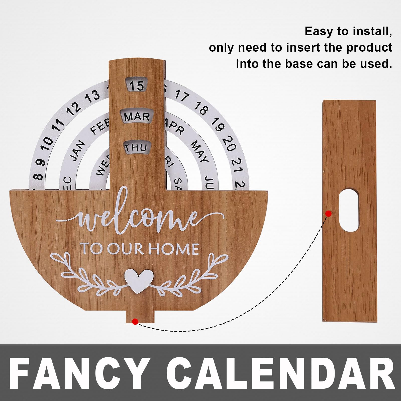 Wooden Calendar