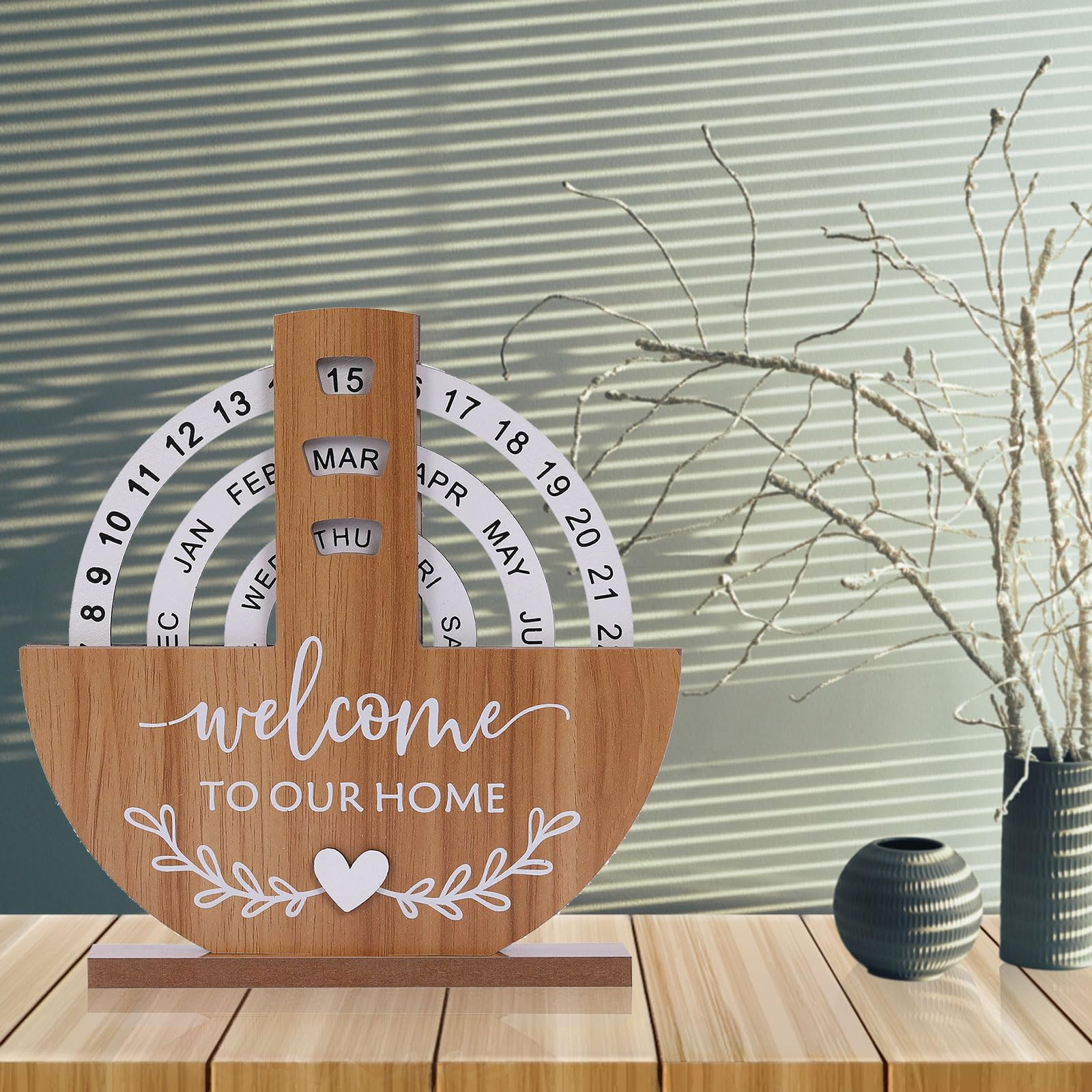Wooden Calendar