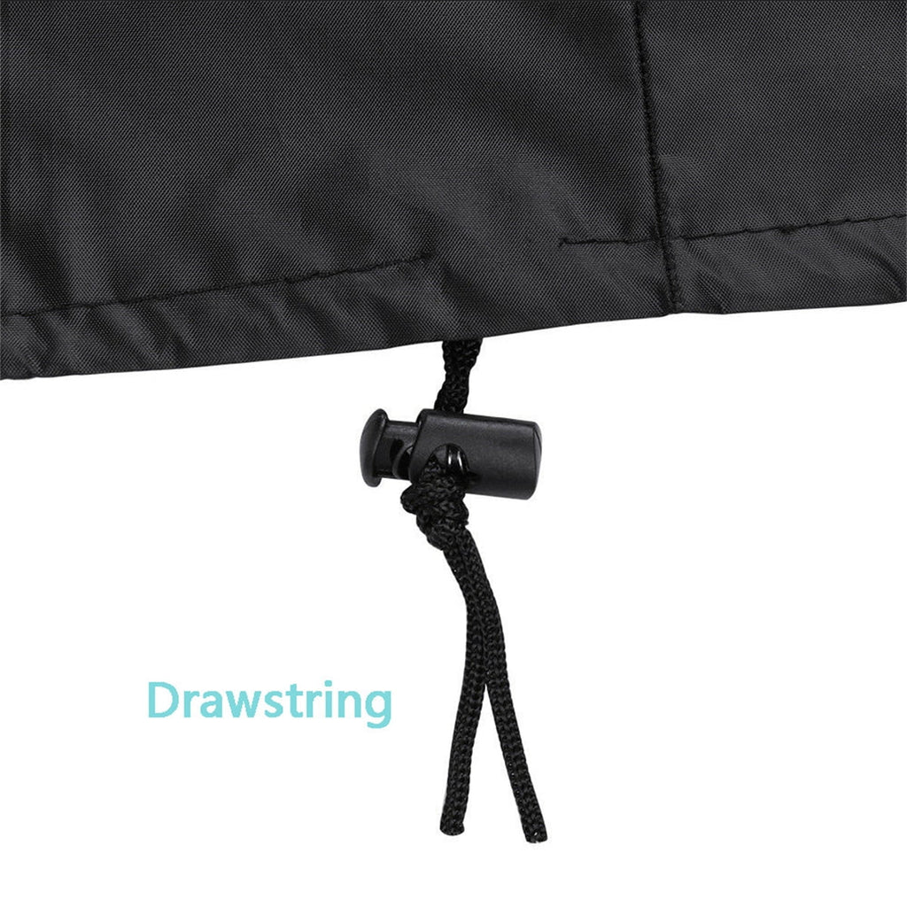Waterproof Protective Cover,QZS Heavy Duty Push Lawn Mower Cover,75.2x19.7x39.4In,Universal Oxford Cover Fit with Drawstring,1Pack