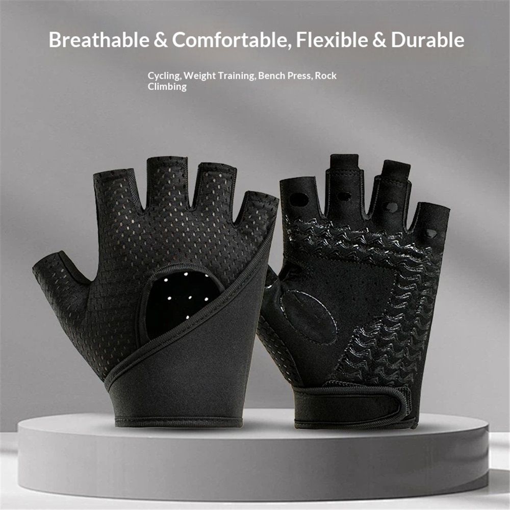 Workout Gloves for Women Men - Weight Lifting Gloves with Full Palm Protection & Extra Grip for Women Gym, Weightlifting, Weight Lift, Rowing, Exercise, Sport, Cycling（M）
