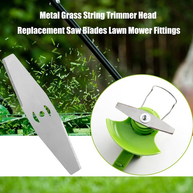 Lawn Mower Blades - 5-Piece Set, High-Durability Cutting Blades
