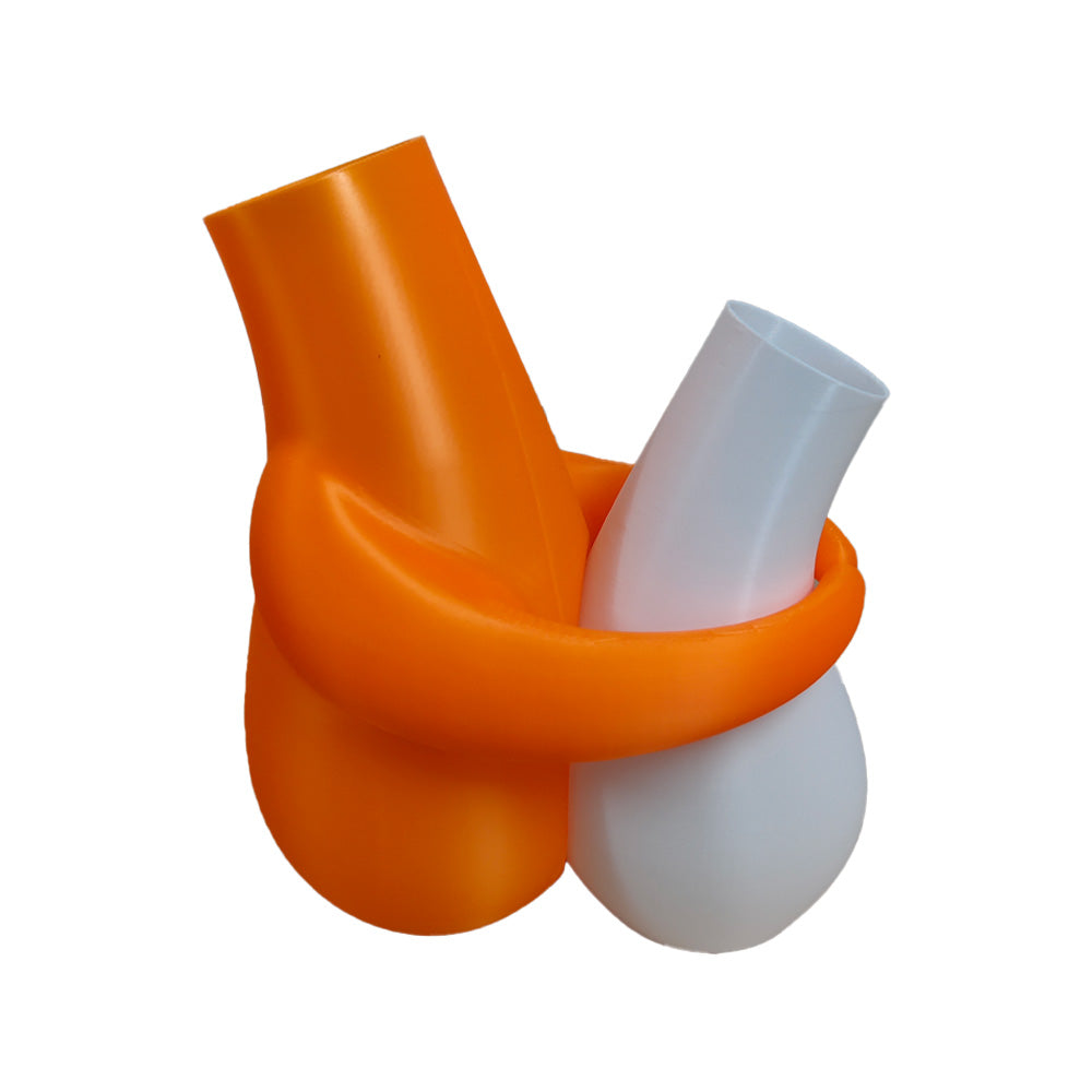 3D printedHugging Vases, decorative vase, suitable for office and home desktop flower pots, a gift for illustration enthusiasts, Valentine's Day, Mother's Day, Easter gift.