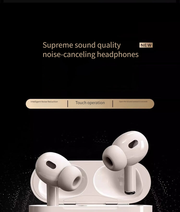03D Bluetooth headset-White