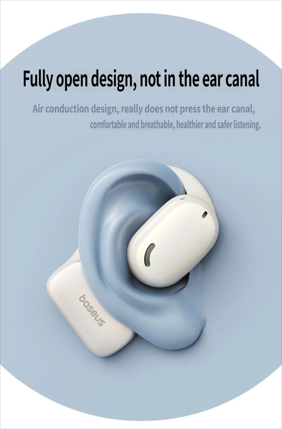 AG20 Bluetooth headset-White