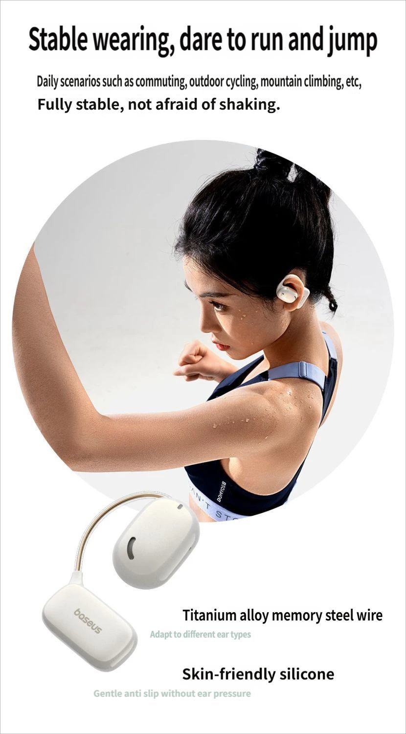 AG20 Bluetooth headset-White