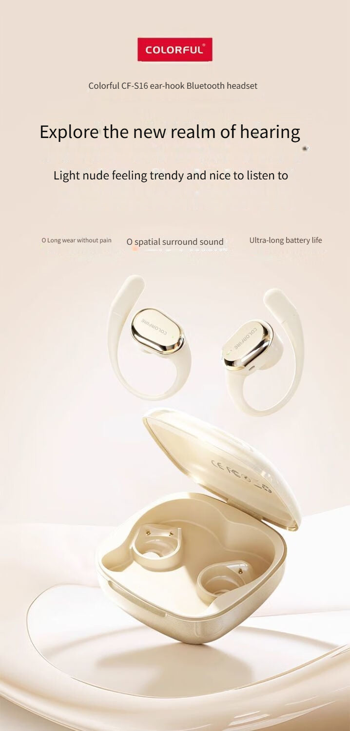 S16 Bluetooth headset-Black