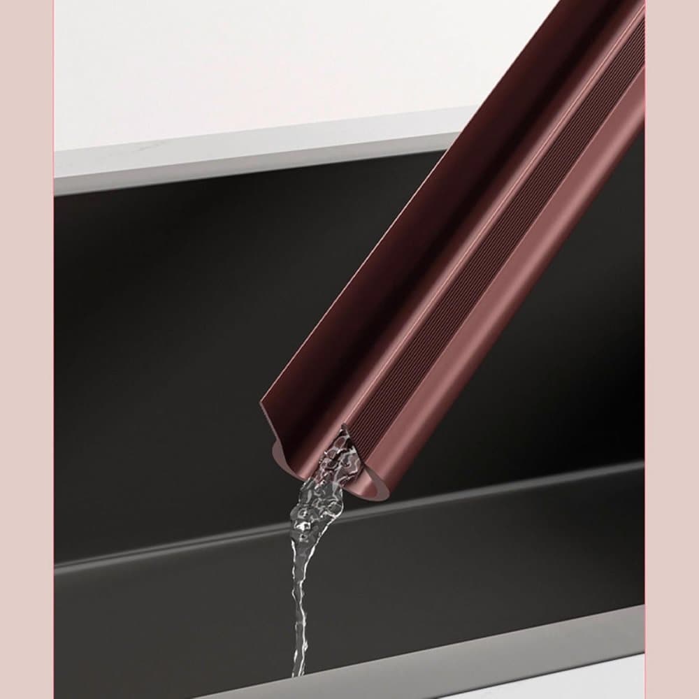 Soundproofing Door Strip - Door Bottom Sealing Strip - White - 93 cm - For Draught, Sound and Dust Insulation