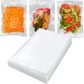 50 Vacuum Bags, 20x30 cm Storage Bags, Transparent Vacuum Sealer Bags for Efficient Storage