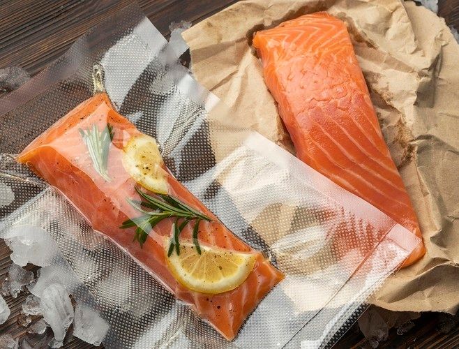 50 Vacuum Bags, 20x30 cm Storage Bags, Transparent Vacuum Sealer Bags for Efficient Storage