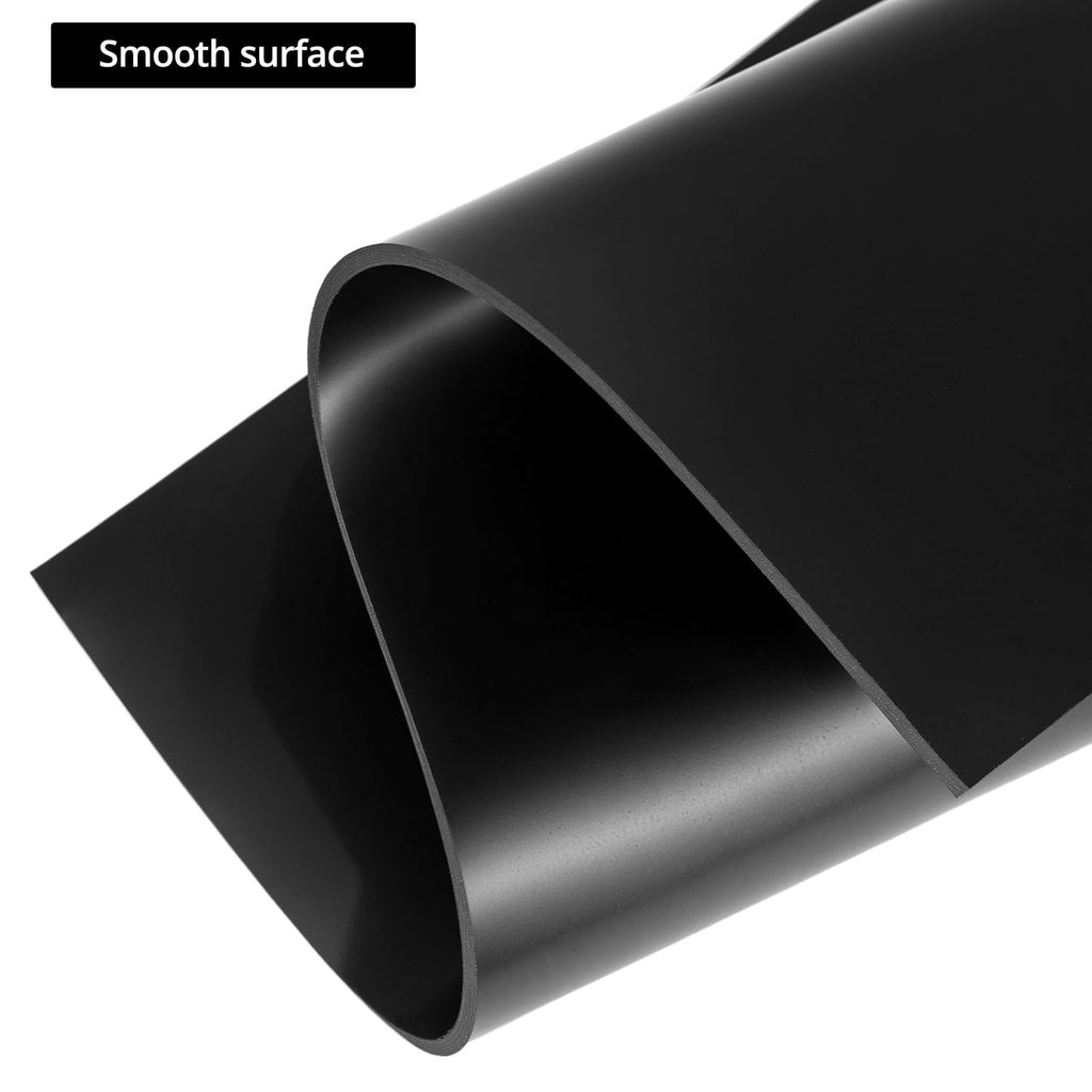 Rubber Sheet Roll, Solid Rubber Gasket Strip, 12" W x 12" L 1/8" Thick, for Sealing, Bumpers, Weather Stripping, DIY Gaskets, Crafts, Flooring