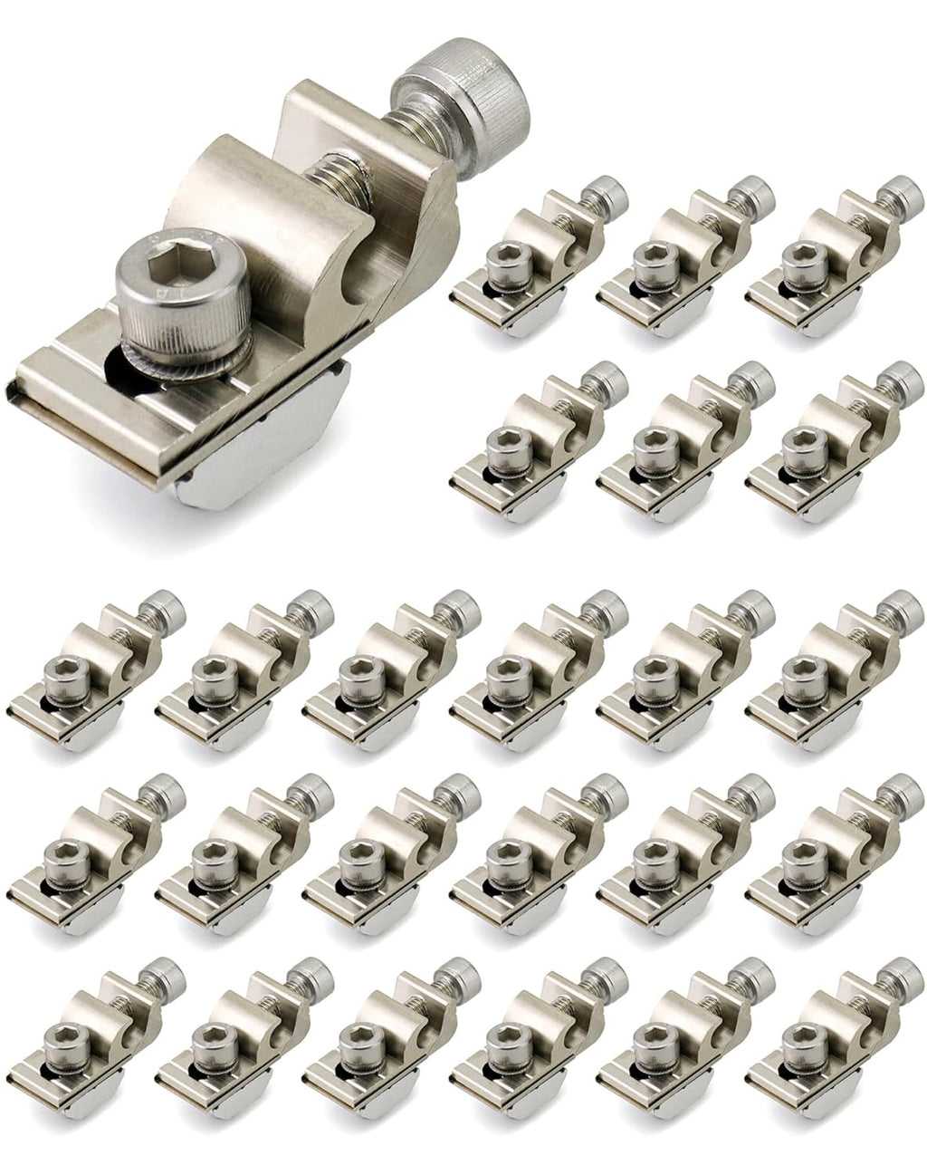 Grounding Lug 6.7mm – Aluminium Alloy Rail Connector for Solar Roof, Ground Mount & Carport Systems