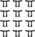 12PCS Plastic Photovoltaic Panel Drainage Clip 40mm Solar Panel Drainage Chute Dust Collector for Commercial Roof Photovoltaic Photovoltaic Carport