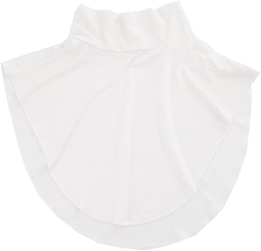 Fityle 2/pieces Stretchy Modal Detachable Turtleneck Dickey Collar Neck Hijab Extension
