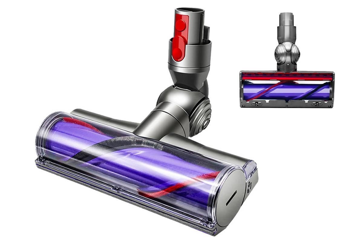 Quick-Release Direct Drive Motorhead Cleaner Head for Dyson V7 V8 V10 V11 Vacuum Cleaner