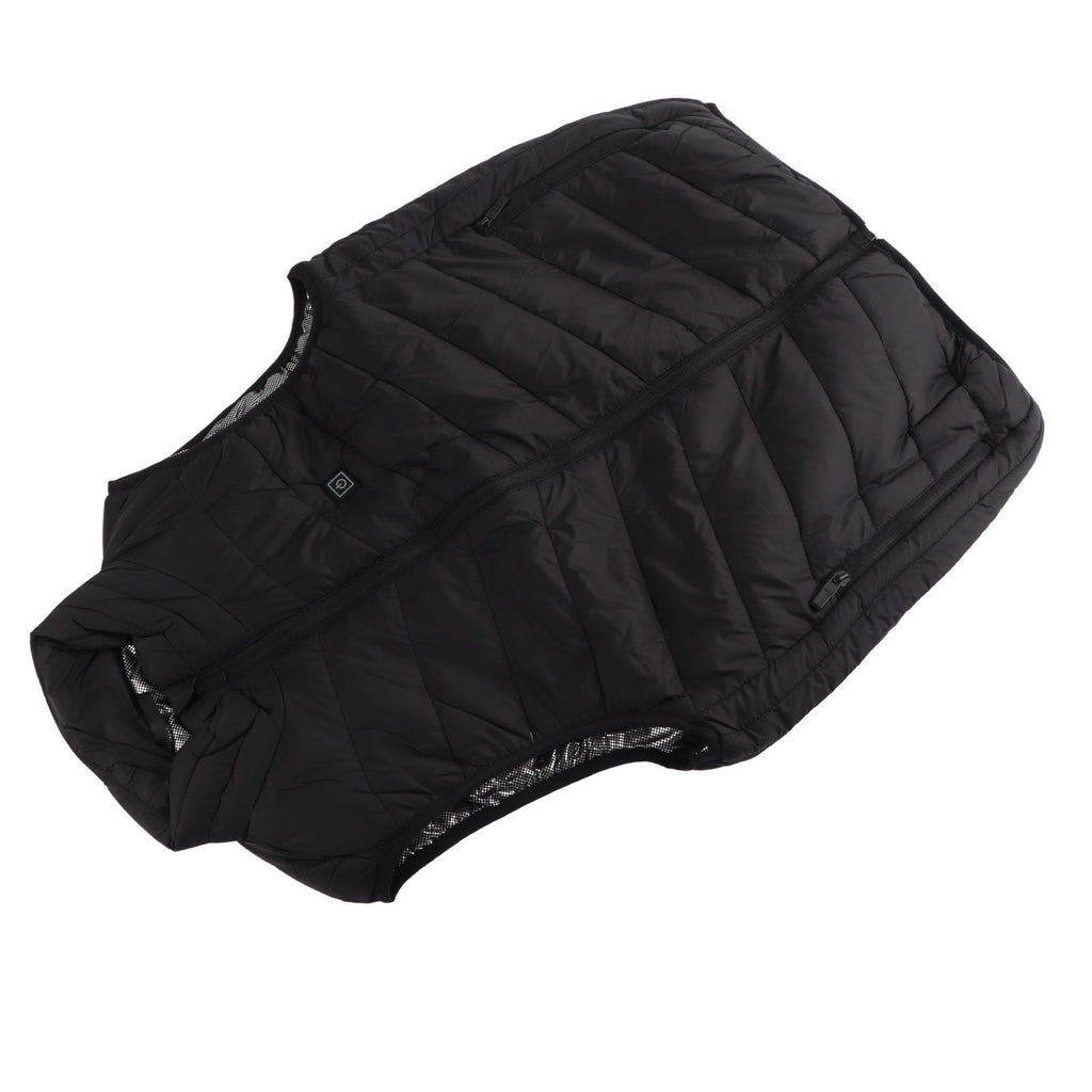 Heated Jacket Unisex 3 Gears Four Zones Heating Polyester Fiber Electric Thermal Vest for Outdoor Winter XXL