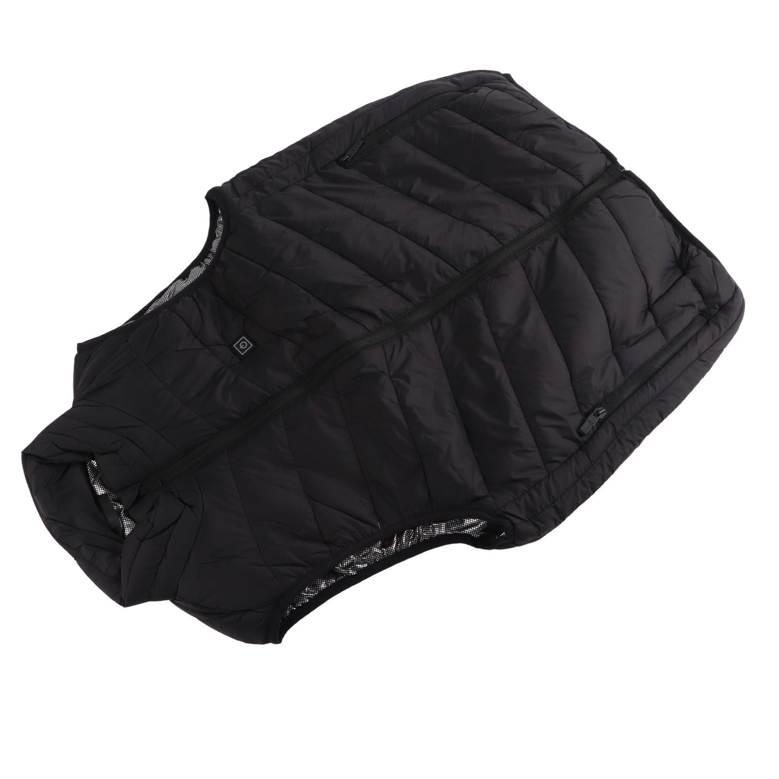 Heated Jacket Unisex 3 Gears Four Zones Heating Polyester Fiber Electric Thermal Vest for Outdoor Winter XXL