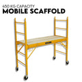 450kg Mobile Scaffold Ladder Scaffolding Platform Portable Ladder Work Safety