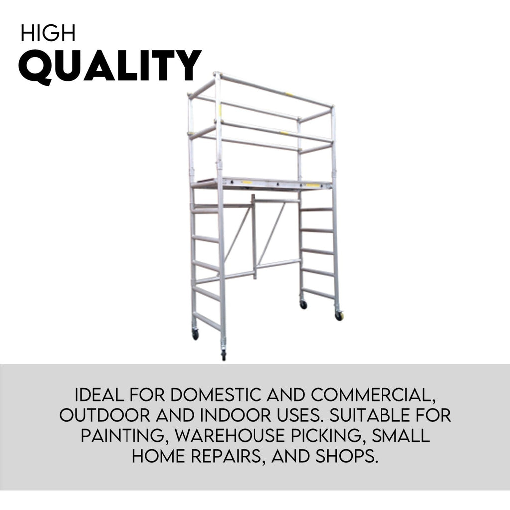 3M Mobile Scaffold Aluminium 225KG Capacity Portable Safety Platform