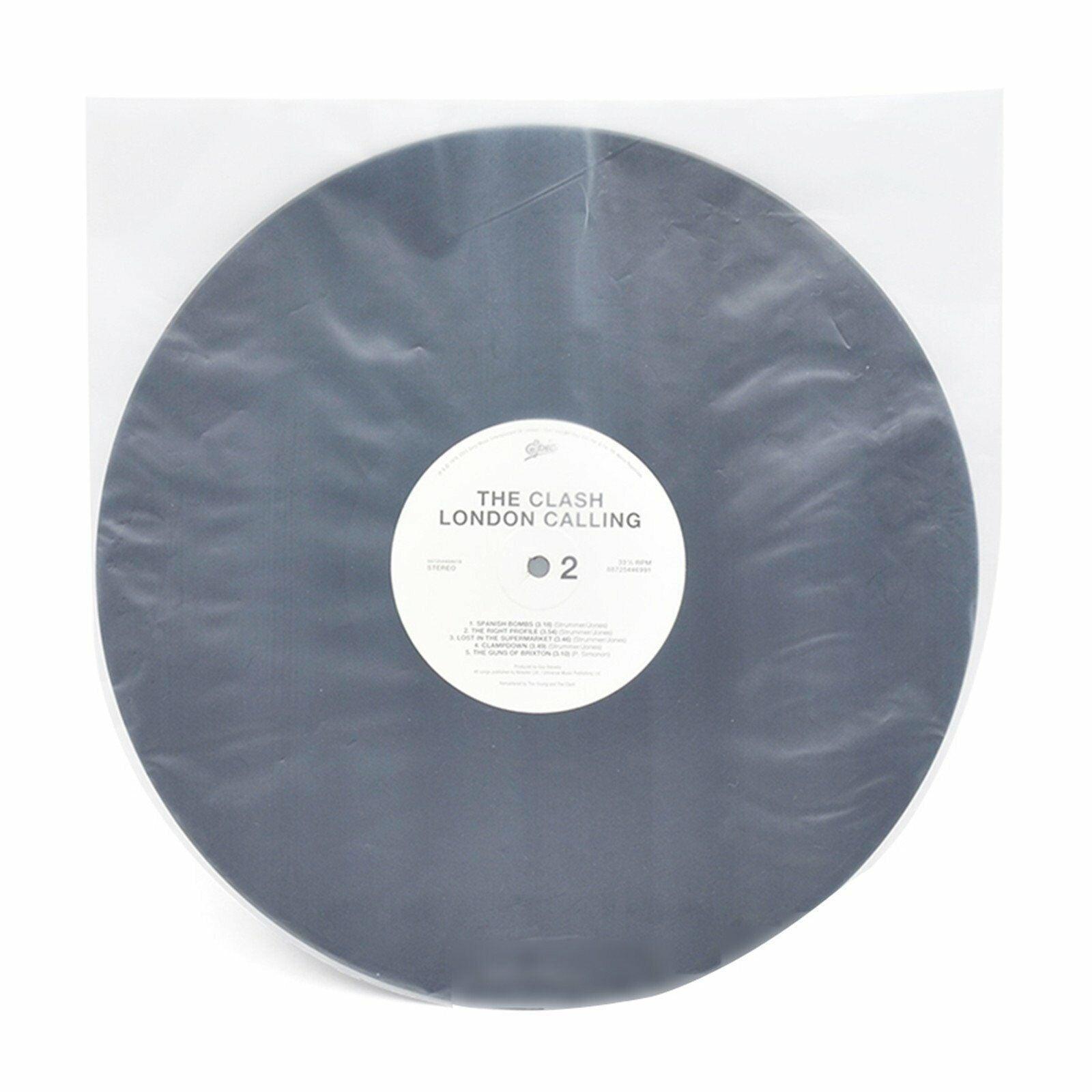 50X Sleeves Inner LP Music Durable For 12inch Vinyl Record Plastic Record Cover