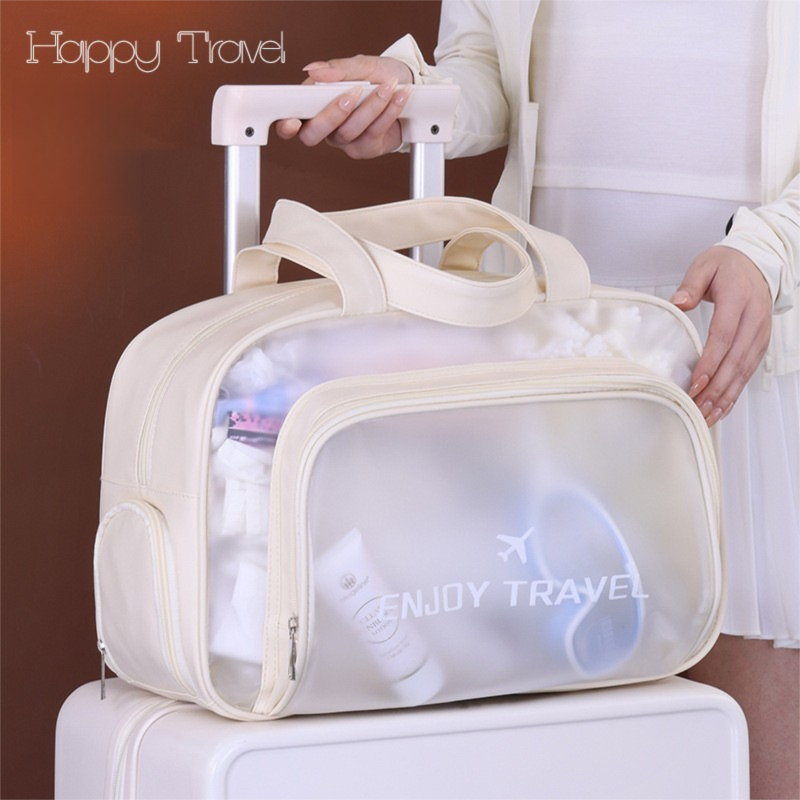 Black Waterproof Wet Dry Separation Travel Bag - Gym, Beach, Swim, Sports Tote with Shoe Compartment(Filming props are not included)