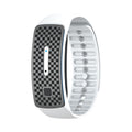 2-Pack White Portable Ultrasonic Mosquito Repellent Bracelet - Watch Style Insect Repeller, Pure Physical Protection USB Rechargeable