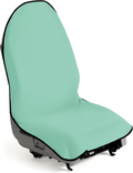Mint Waterproof Towel Car Single Seat Cover - Universal Non-Slip Sweat-Absorbent Bucket Seat Protector for Gym Fitness and Beach