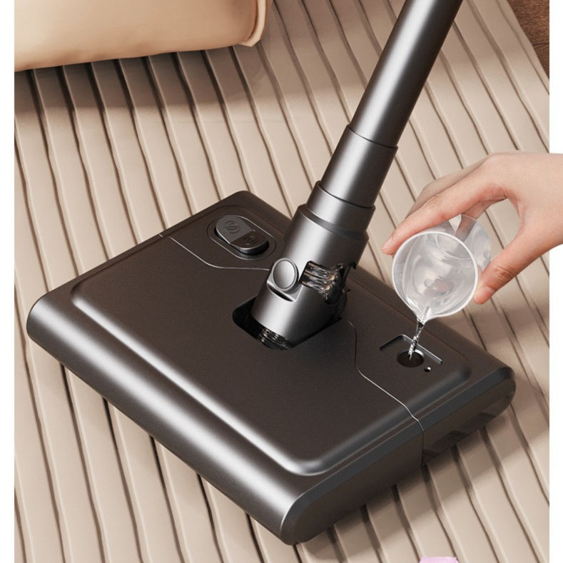 White spray-painted model Wireless Stick Vacuum Cleaner with 14000Pa Suction, HEPA Filter & 350ml Water Tank for Wet Dry Cleaning, Ideal for Home Use
